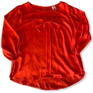 Brenda’s Red Bow Blouse